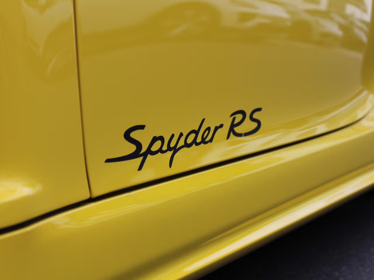 Porsche 718 Spyder RS